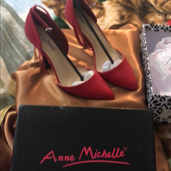 Anne Michelle red shoes. - Picture 2 of 9